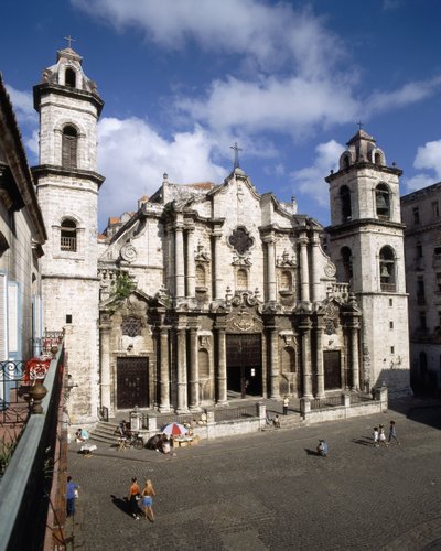 Facade of the Cathedral by Unbekannt Unbekannt